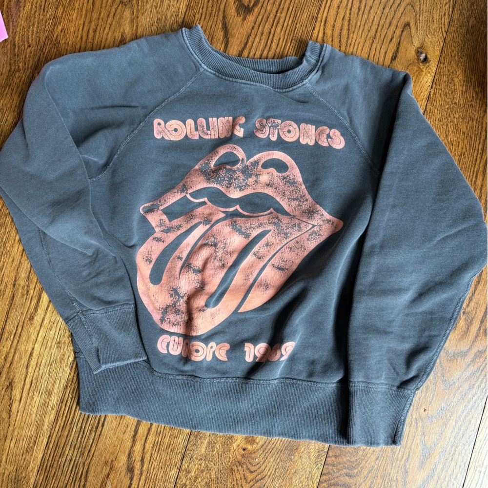 MADEWORN Rolling Stones Graphic Sweatshirt